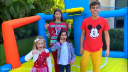 ناستیا و بازی های بیرن از خانه...