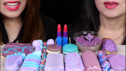 اسمر چالش غذا دونفره  میکاپ