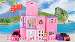 باربی لند  خانه جدید صورتی برا...