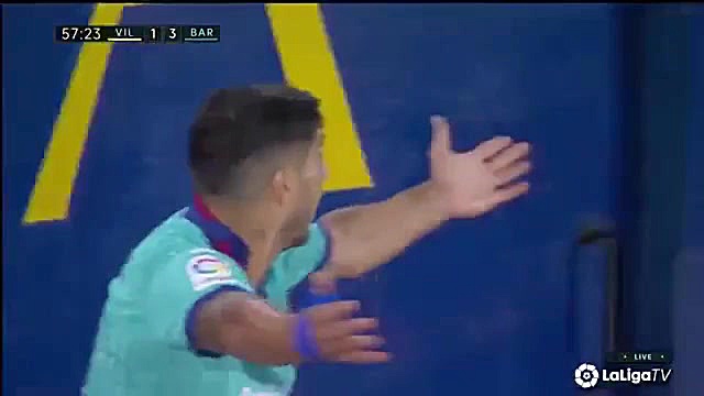 خلاصه بازی ویارئال بارسلونا