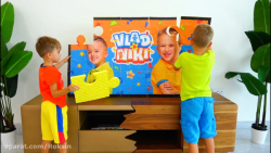 ولاد و نیکی :: بازی با پازل جا...