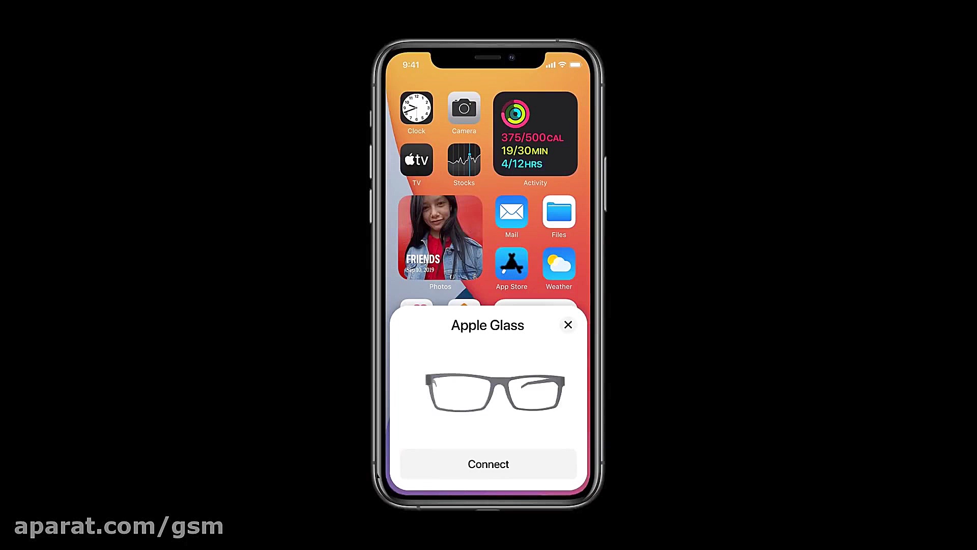 طرح مفهومی عینک هوشمند اپل