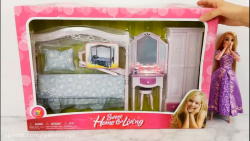 اتاق جدید برای راپونزل و اثاثی...