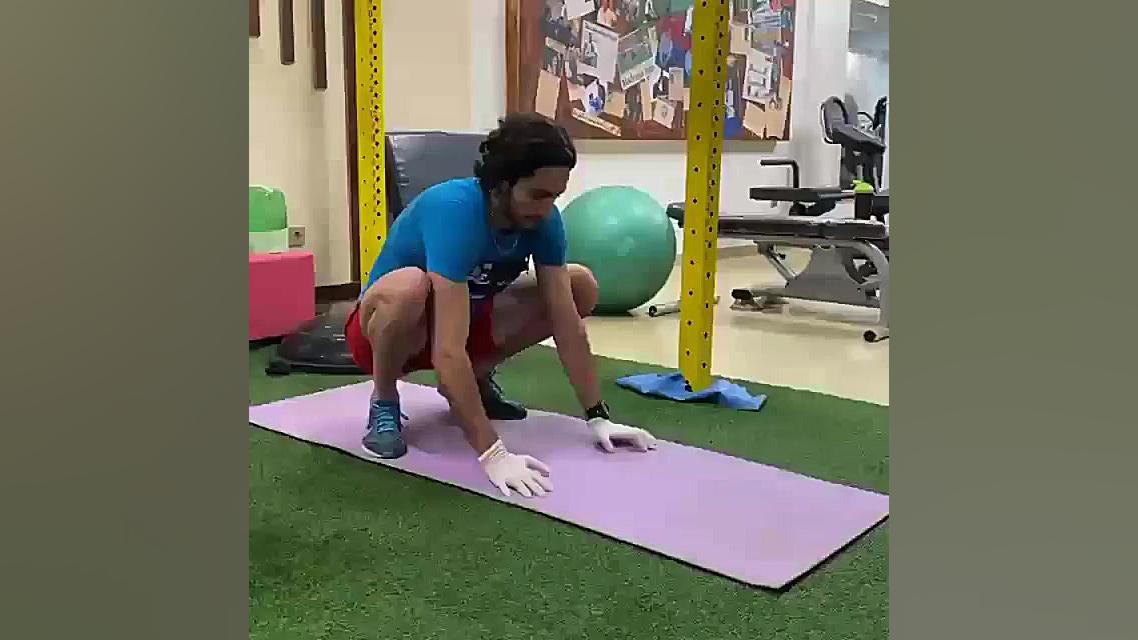 تمرین استقامتی توسط سیاوش یزدا...