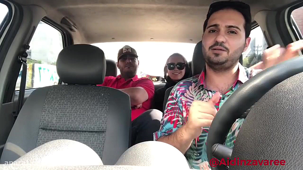 دختره میگوزه میندازه گردن مساف...