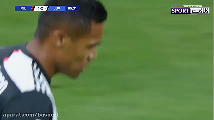 خلاصه بازی آث میلان 4 2 یوونتو...