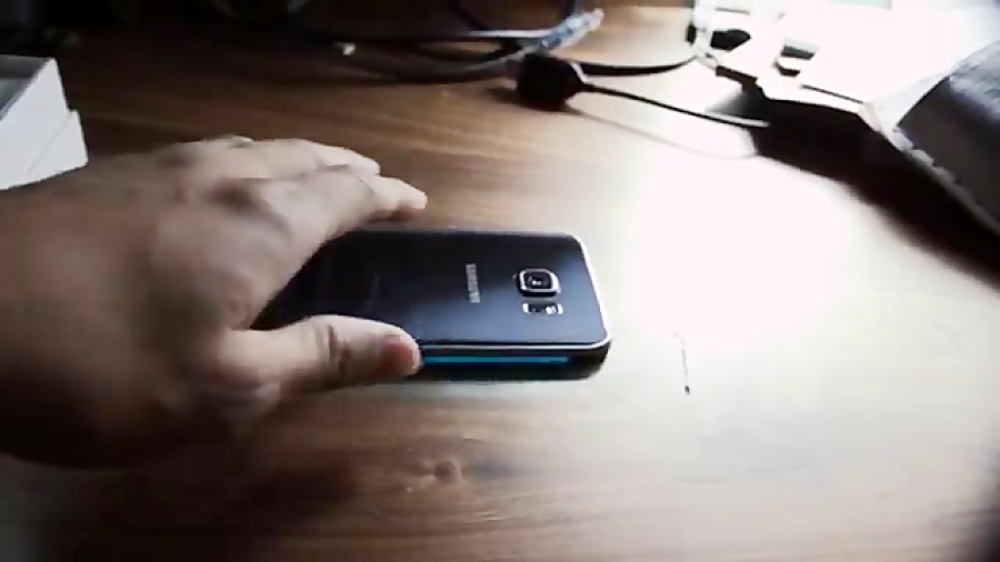 آنباکس اکشن گلکسی اس 6 اج