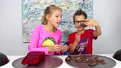 چال شکلاتvs پاستیل با کارینا و...