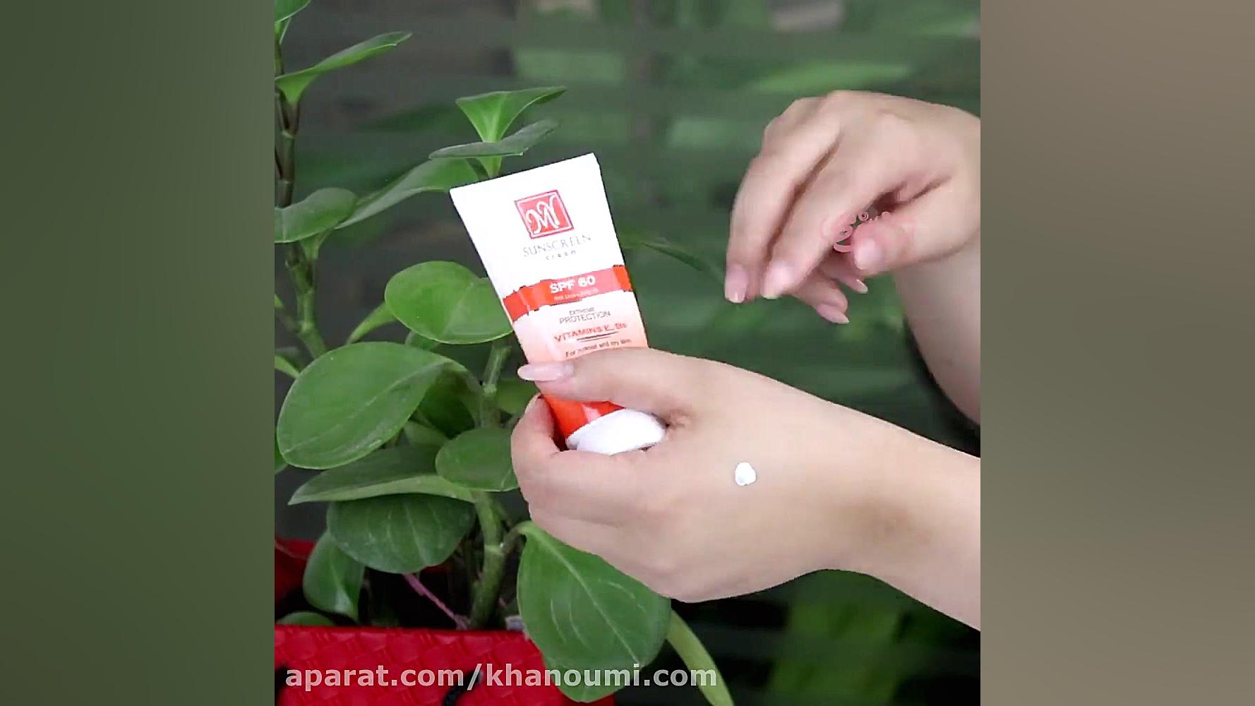 تست محصول کرم ضد آفتاب اس پی ا...