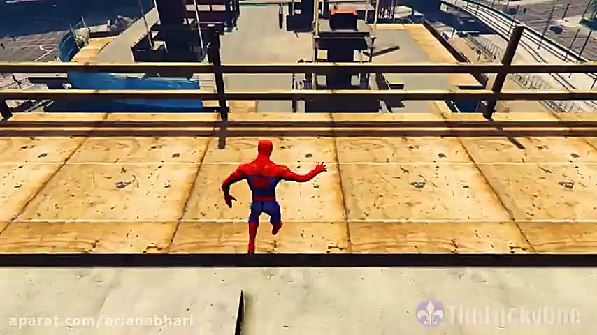 سوتی های پارکور مرد عنکبوتی