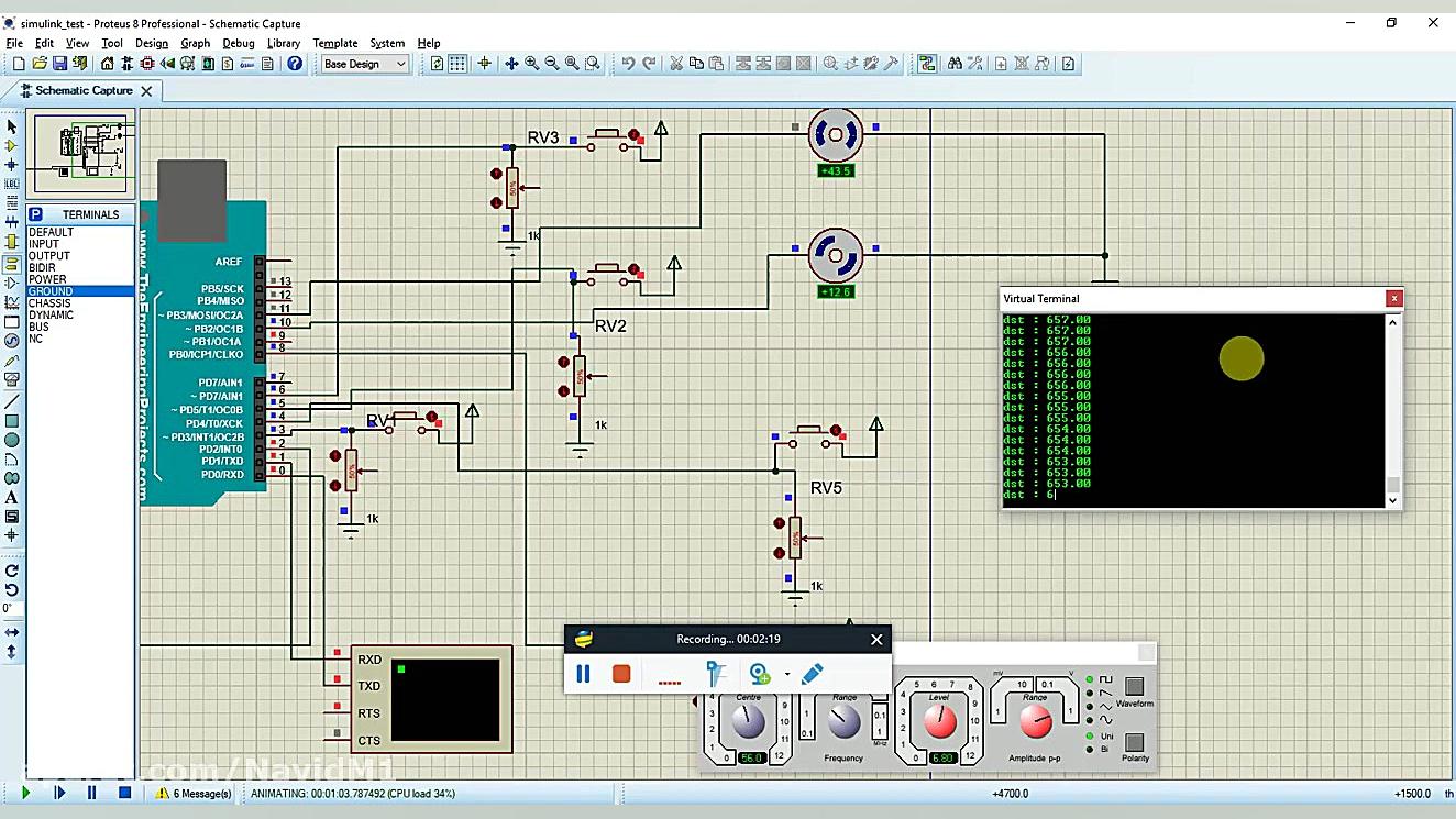 دمویی از پروژه پایانی امبدد