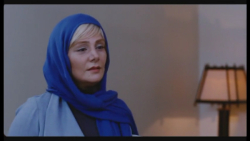 دکلمه هنگامه قاضیانی در سکانسی...
