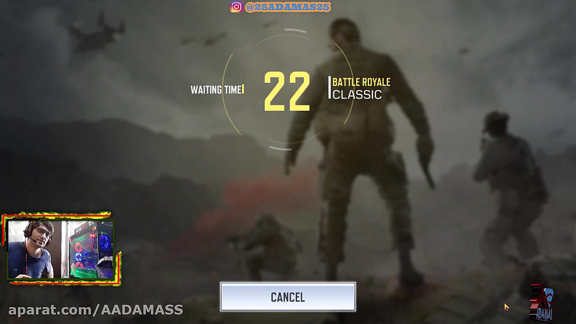 گیم پلی خفن از بازی call of du...