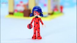 ساخت لیدی باگ با لگو :: لگو دخ...