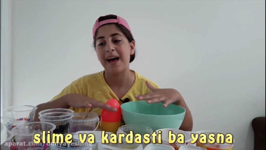  ولاگ مخلوط کردن اسلایم های زی...