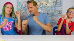 کارینا و رونالد  چالش رنگ کردن...