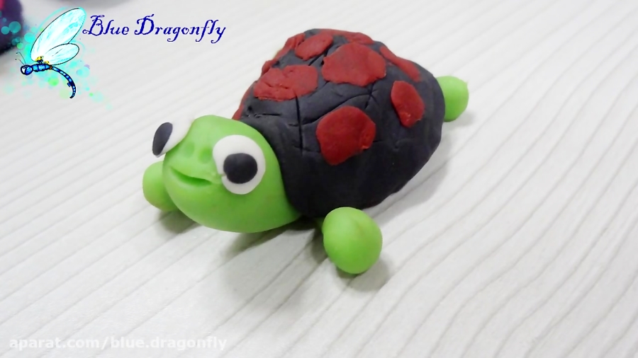 کاردستی با خمیر  آموزش ساخت حی...