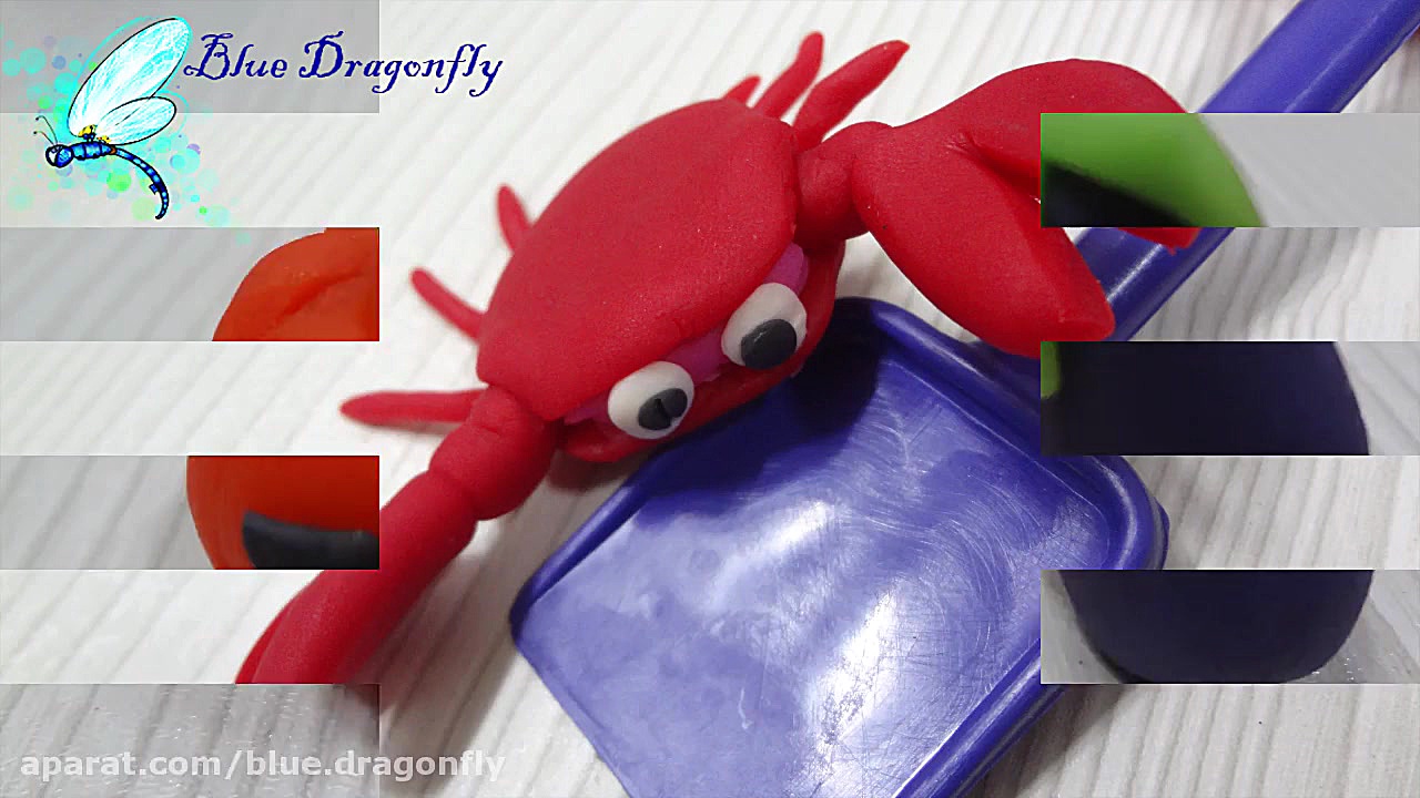 کاردستی با خمیر  آموزش ساخت حی...