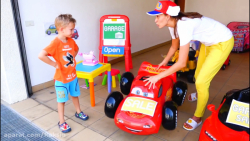 ولاد و نیکی :: بازی با ماشین ه...