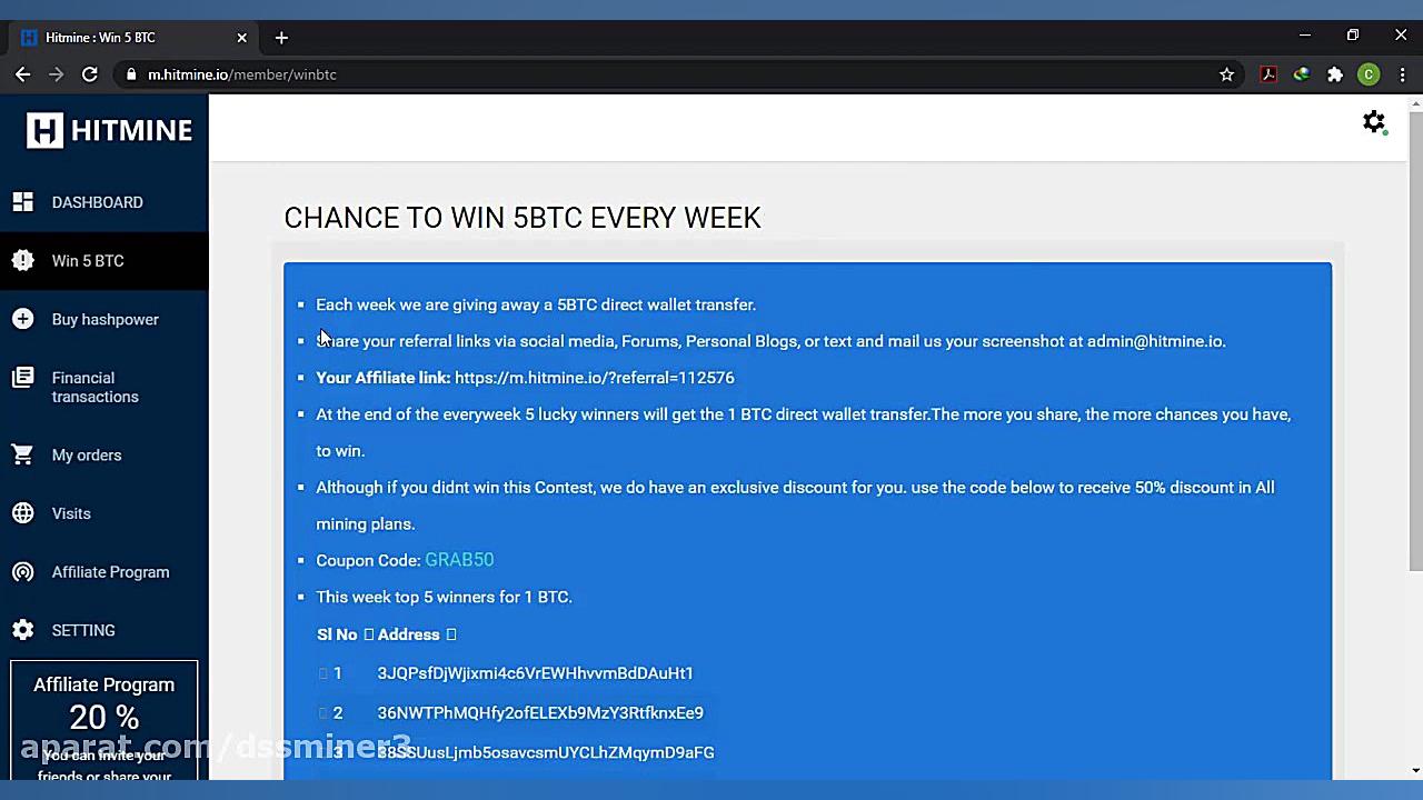 (dssminer.com) New Bitcoin Min...