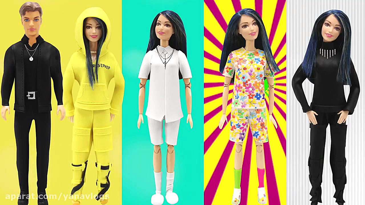 لباسهای خمیری برای بیلی ایلیش...