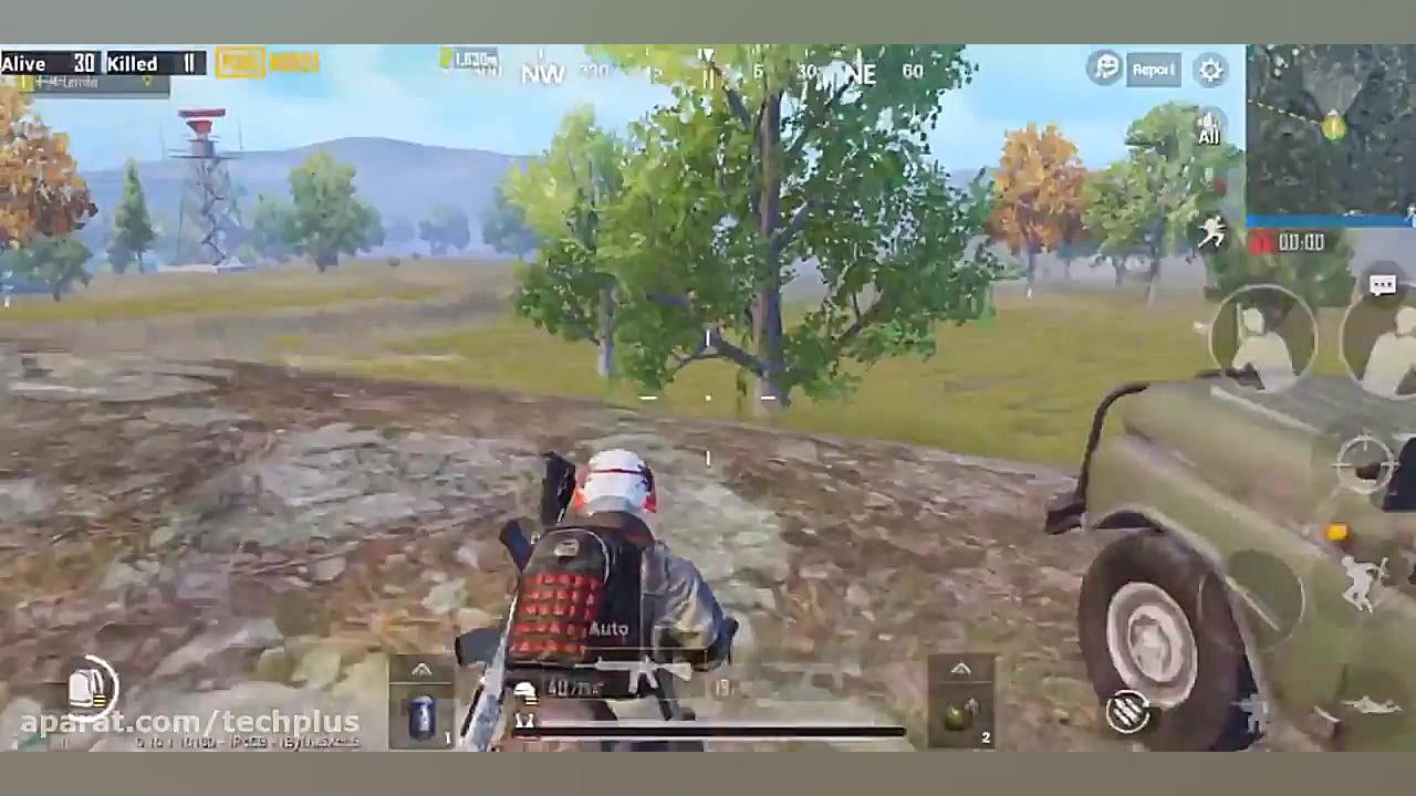 گیم پلی حرفه ای پابجی موبایل ب...