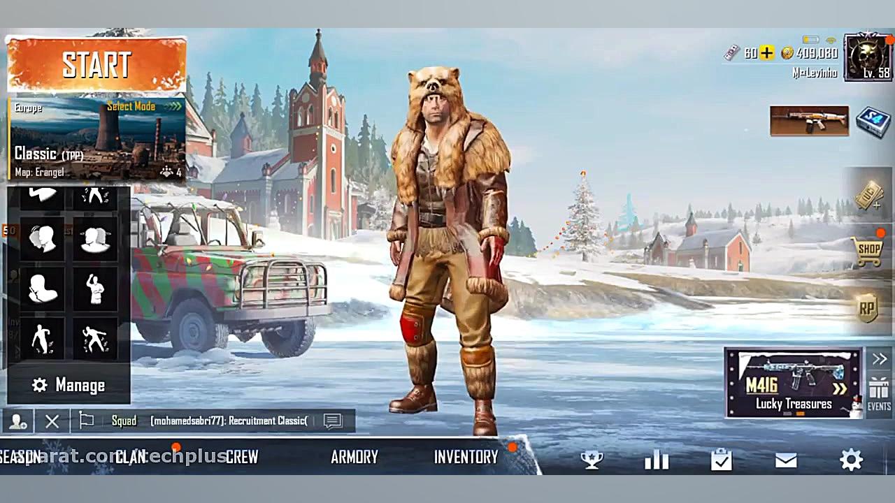 گیم پلی حرفه ای پابجی موبایل ب...