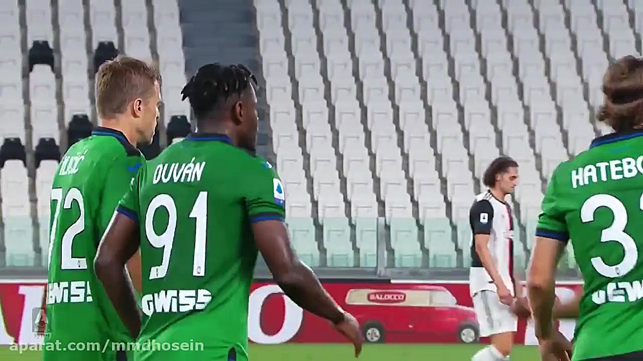 خلاصه بازی یوونتوس و اتالانتا