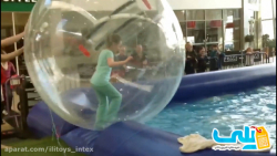 واتربال Waterball راه رفتن روی...