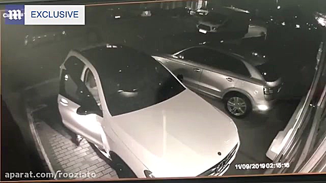 سرقت مرسدس بنز در کمتر از 40 ث...