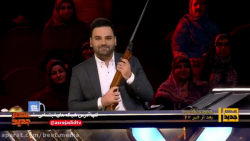 احسان علیخانی اسلحه به دست !!!...