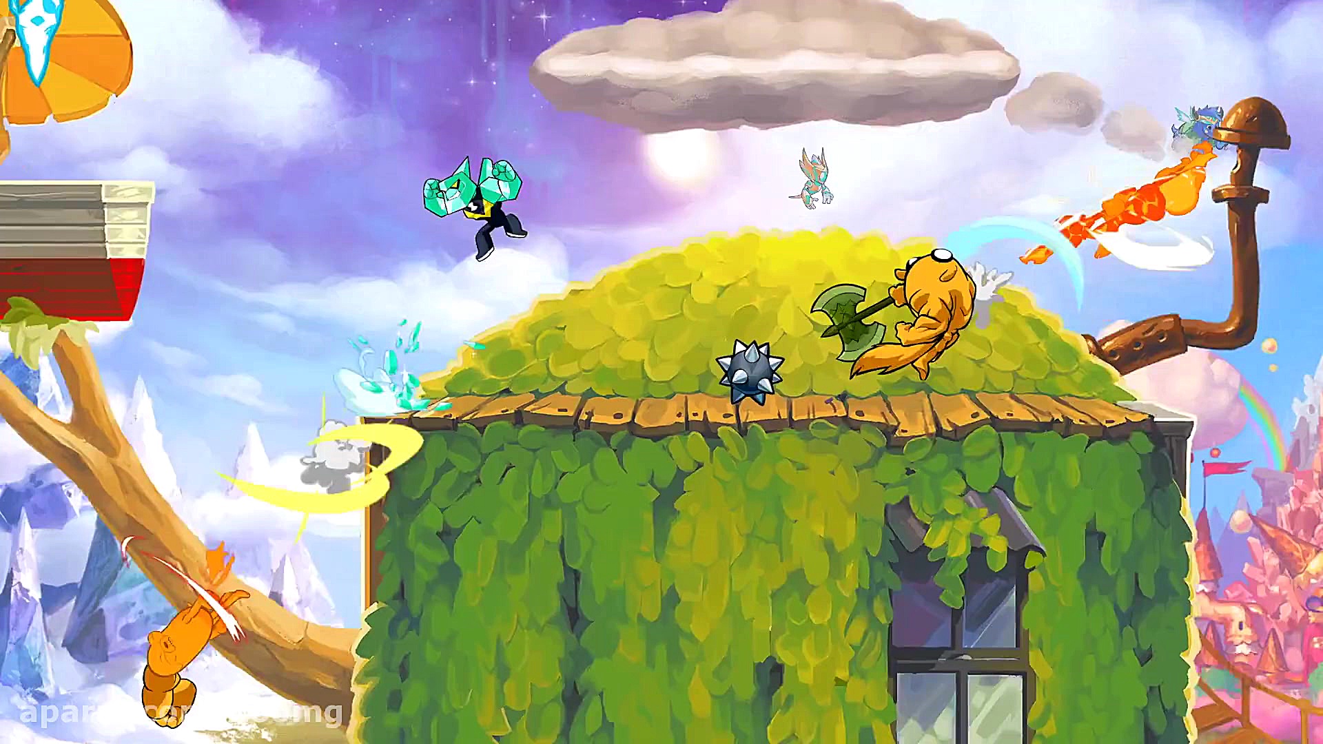 نسخه‌ی موبایل بازی Brawlhalla...