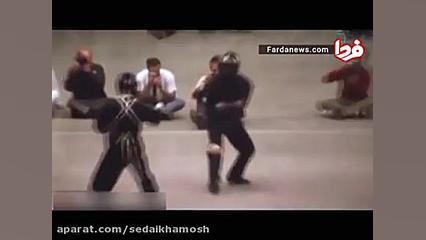 ویدیویی جالب از مبارزه اسطوره...