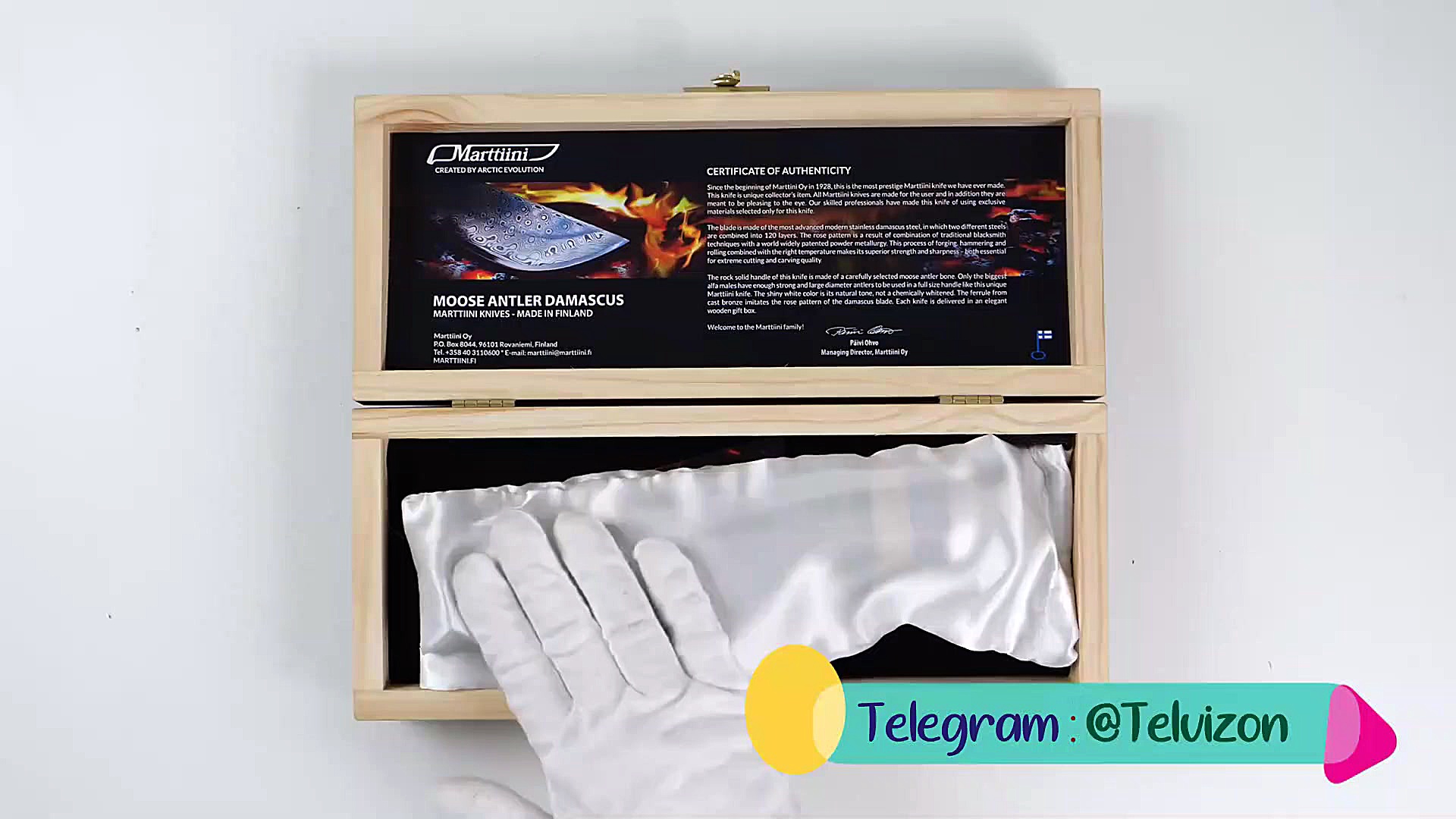 جعبه‌گشایی چاقوی لاکچری هزار د...