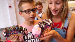 چالش خوردن بستنی در تمام روز ب...