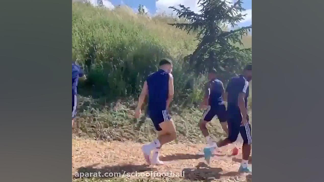 تمرین تپه علی پروین تو اروپا ب...