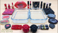 اسلایم   میکاپ قرمز و مشکی