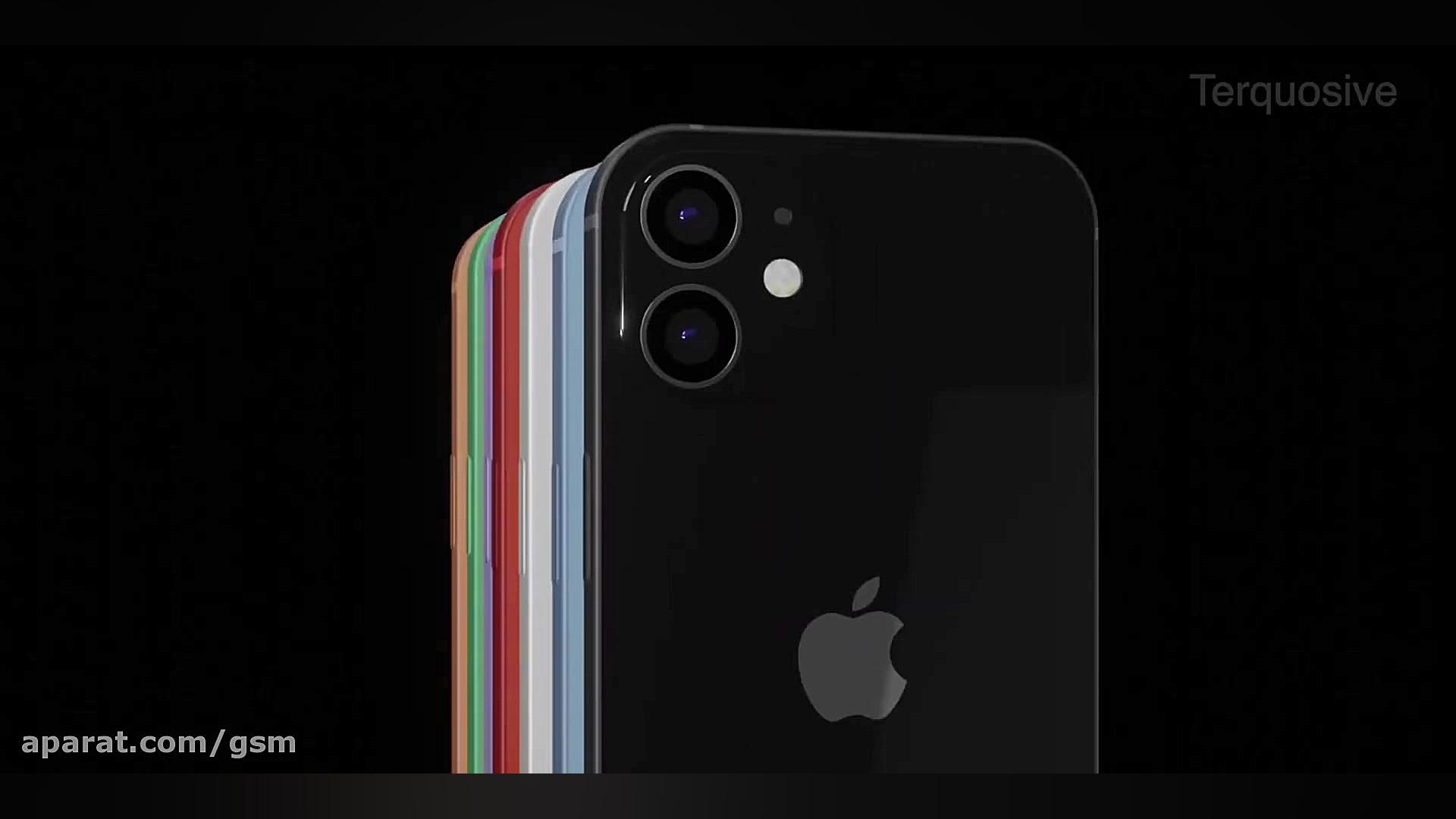 ویدئویی از طرح مفهومی آیفون 12
