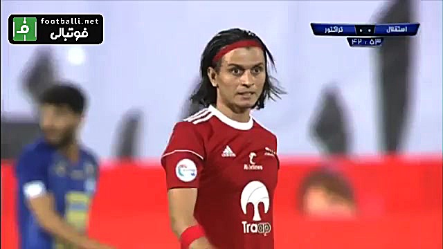 خلاصه ی بازی تراکتور و استقلال