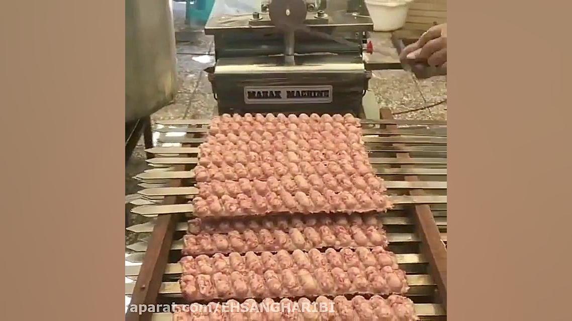 کباب سیخ گیر بدون کار دست ها