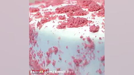 کیک تزئینی خوشمزه