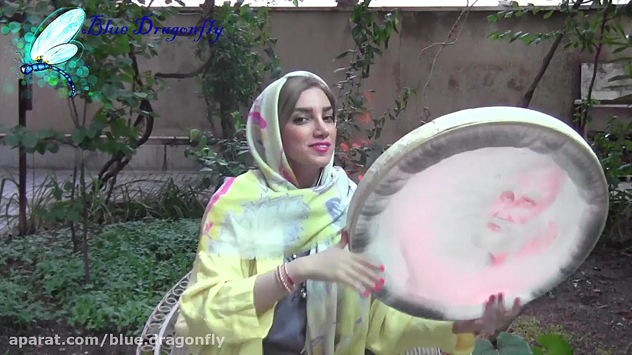 موسیقی سنتی تکنوازی دف با ریتم...