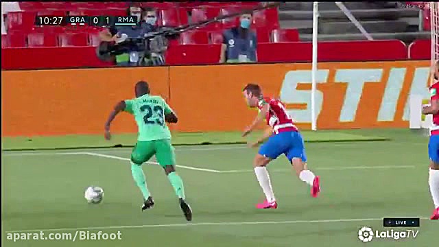 خلاصه بازی گرانادا رئال مادرید
