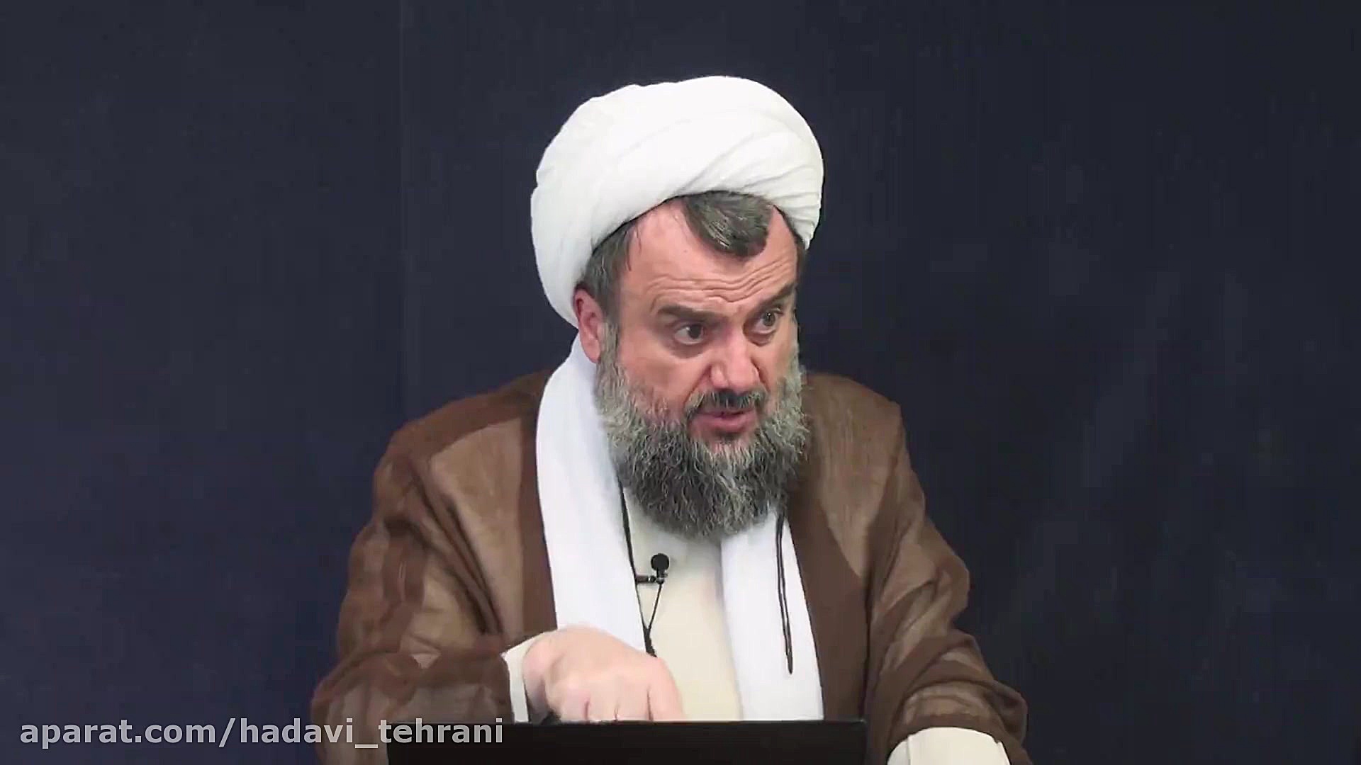 حضرت آیت الله هادوی تهرانی خار...