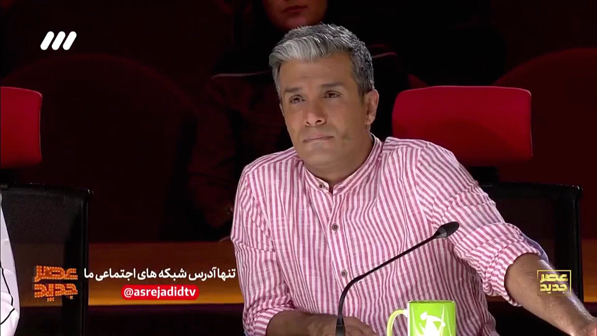 خوشحالی روزبه معینی بعد از رای...