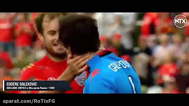 100واکنش برتر دروازبانان از سا...