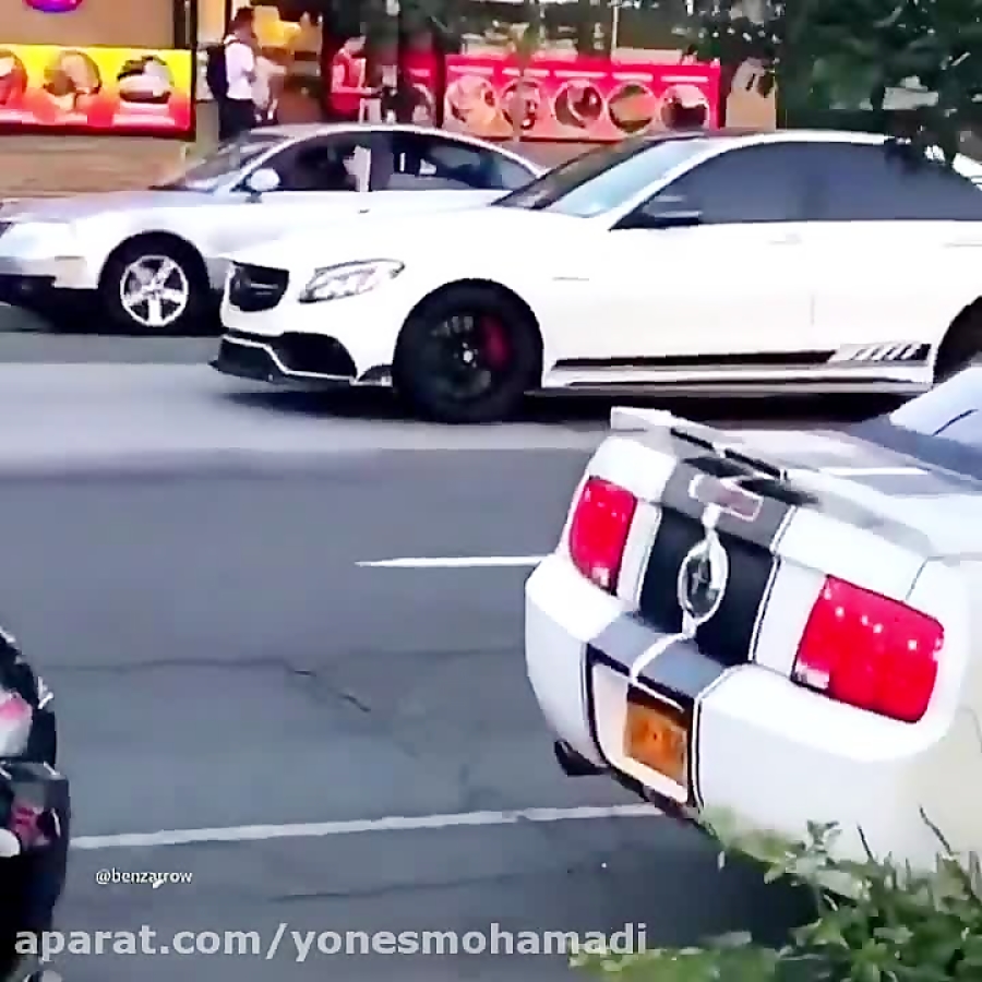 کلیپ ماشین مرسدس بنز