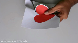 ساخت جای کش به صورت قلب