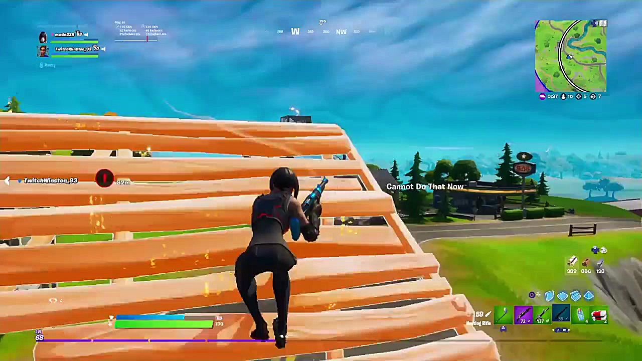 گیم پلی از بازی فورتنایت