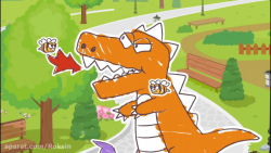 کارتون تام سخنگو :: دایناسور ج...